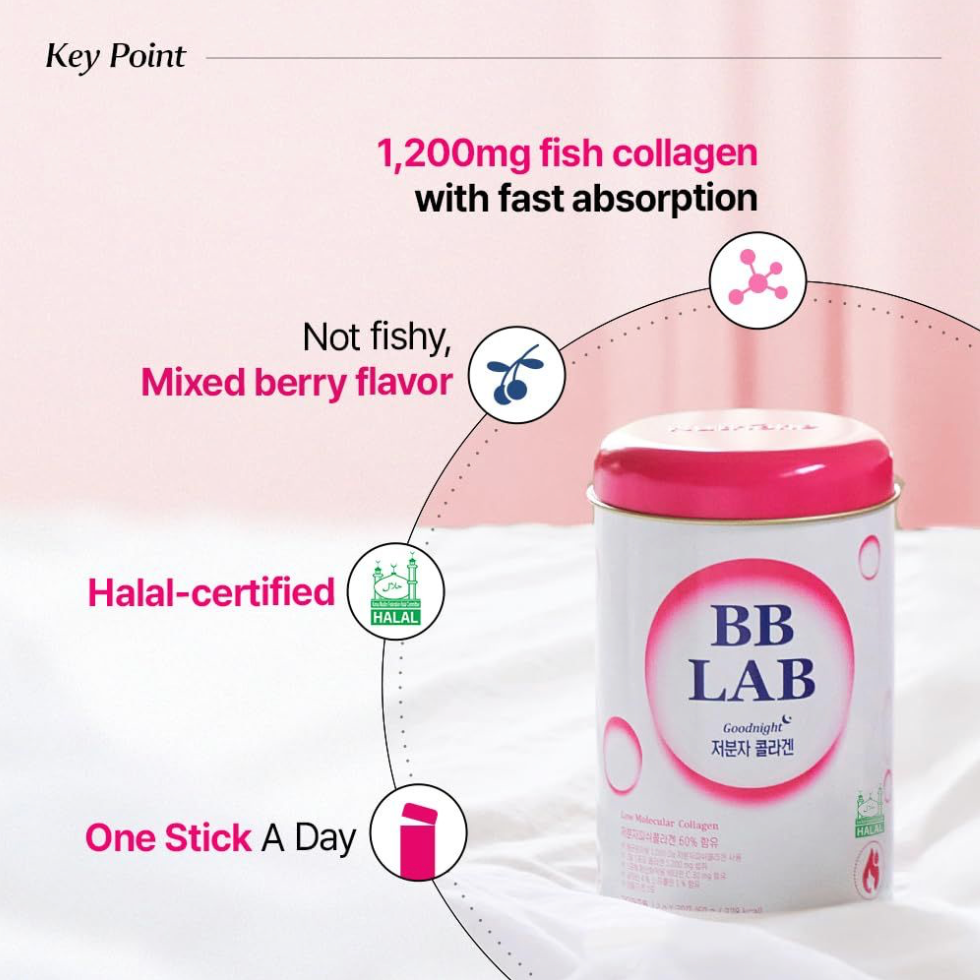 BB Lab Low Molecular Collagen - For Anti-Aging, Skin Firmness & Deep Hydration