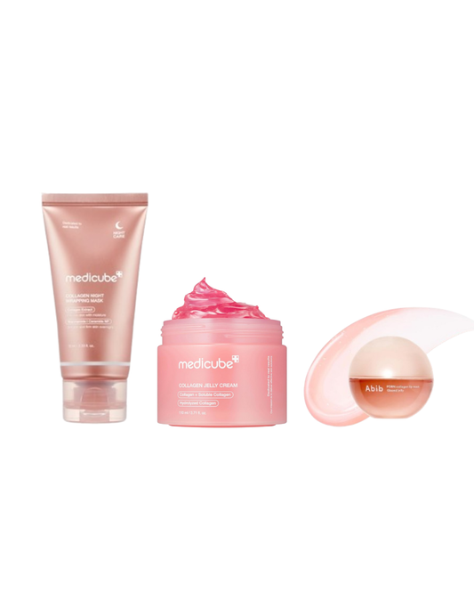 The Collagen Luxe Ritual – 3-Step Rejuvenating Routine