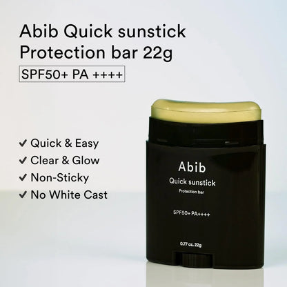ABIB QUICK SUNSTICK PROTECTION BAR SPF 50+ PA++++