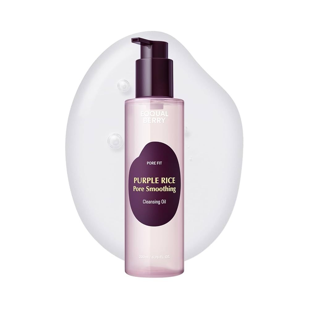 EQQUALBERRY Purple Rice Pore Smoothing Cleansing Oil