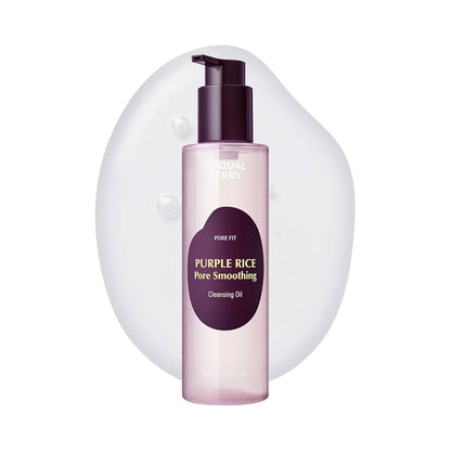 EQQUALBERRY Purple Rice Pore Smoothing Cleansing Oil