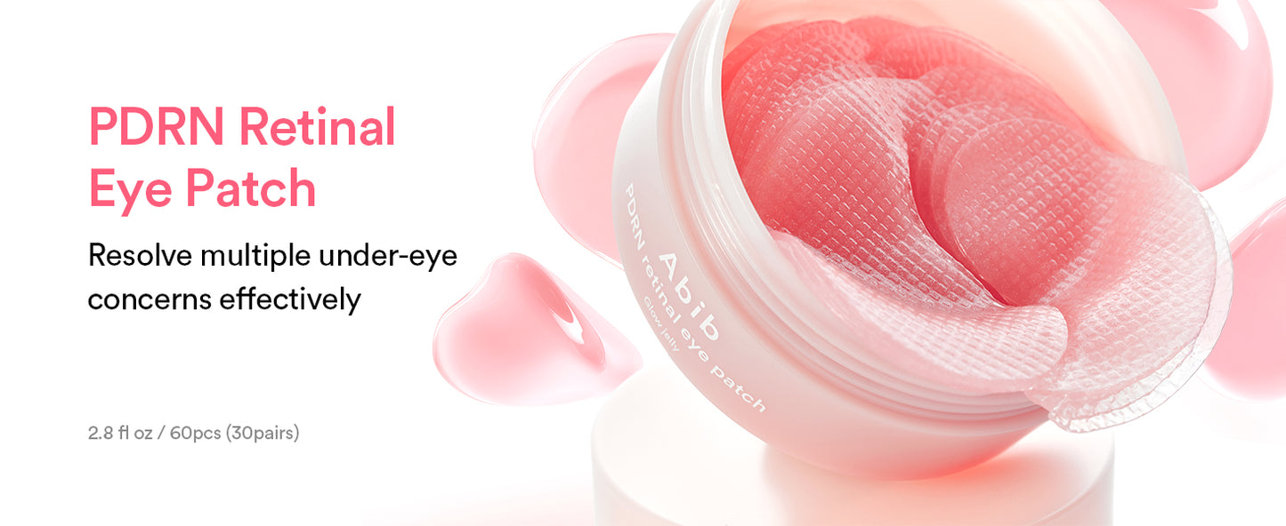 Abib PDRN Retinal Eye Patch Glow Jelly - 30 pairs