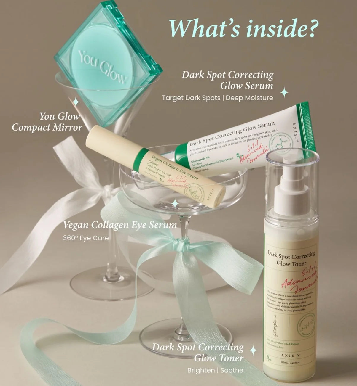 AXIS-Y Glow Your Own Way Set - 4 pieces