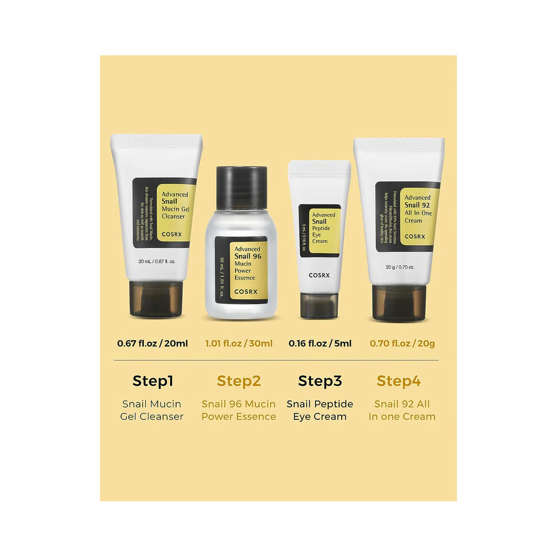 COSRX - All About Snail Kit